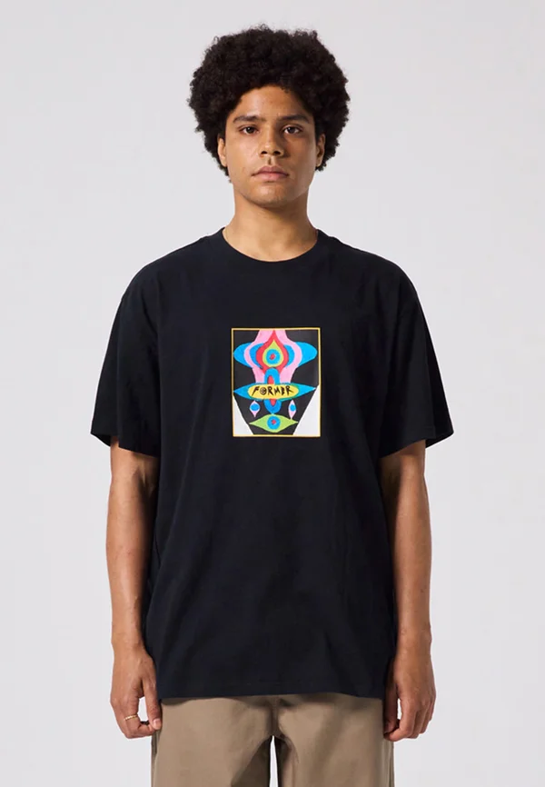 DROID PASTEL UNISEX - T-Shirt print - black