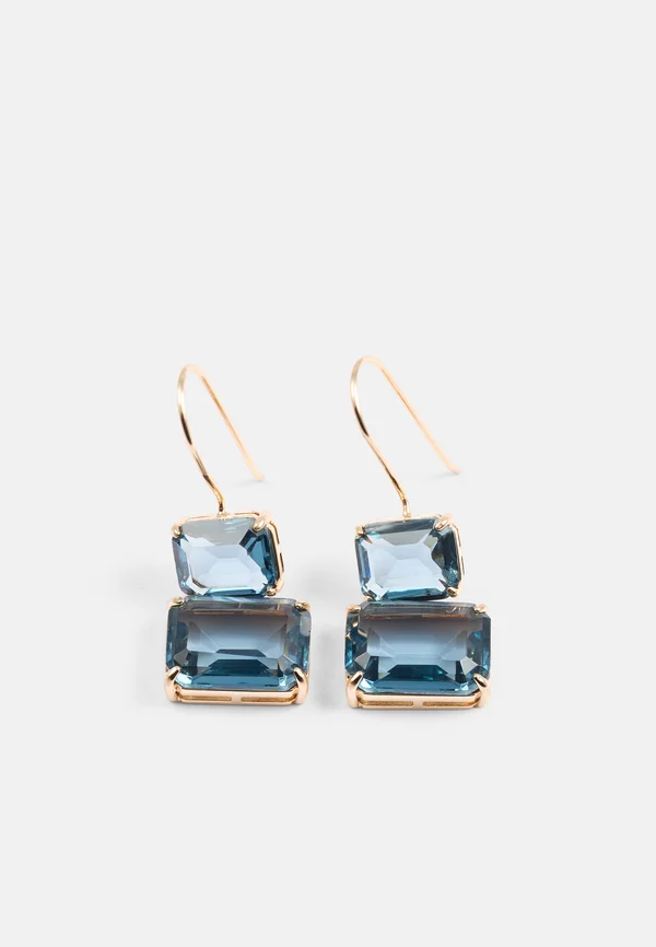 DROP - Ohrringe - gold-coloured/denim