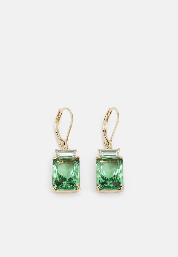 DROP - Ohrringe - gold-coloured/green