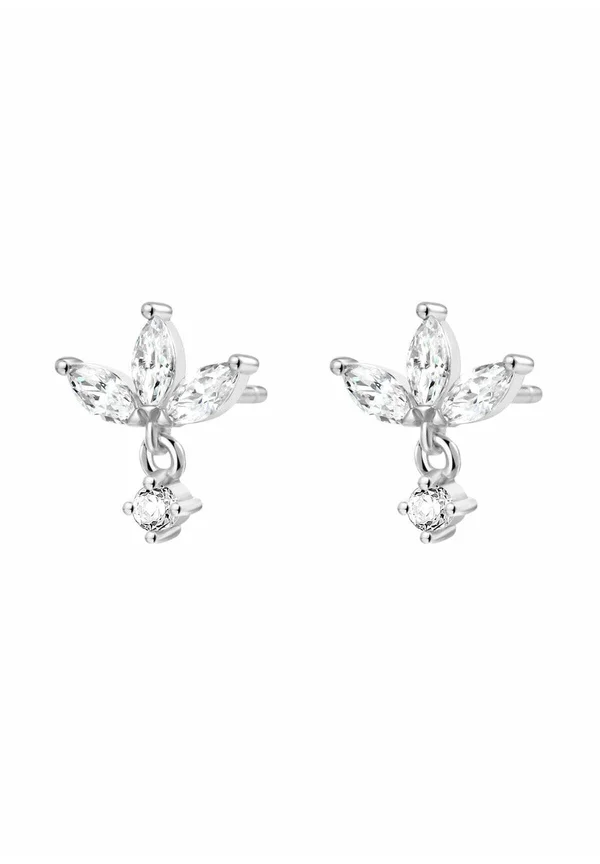 DROP STUD - Ohrringe - silberfarben