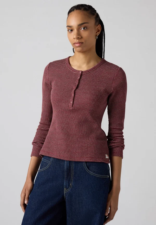 DRY GOODS - Strickpullover - dark red