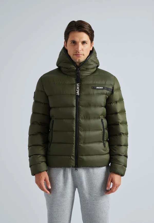 DRY RACER  - Daunenjacke - olive