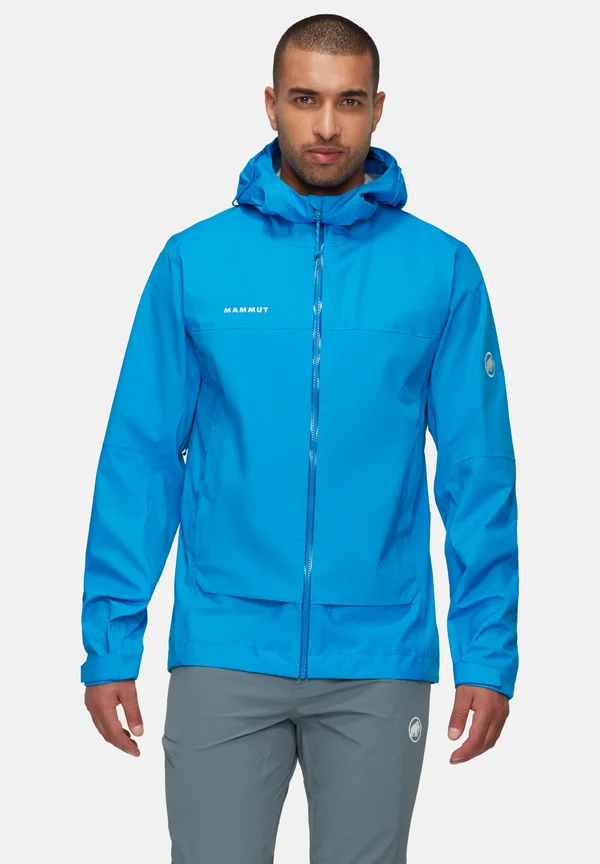 DUCAN GUIDE HOODED - Hardshelljacke - glacier blue