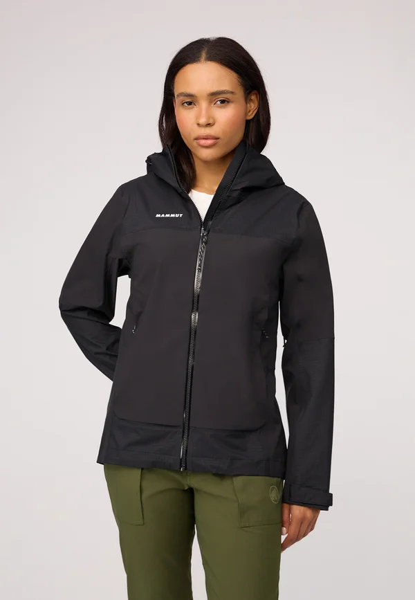 DUCAN GUIDE HS HOODED  - Hardshelljacke - black