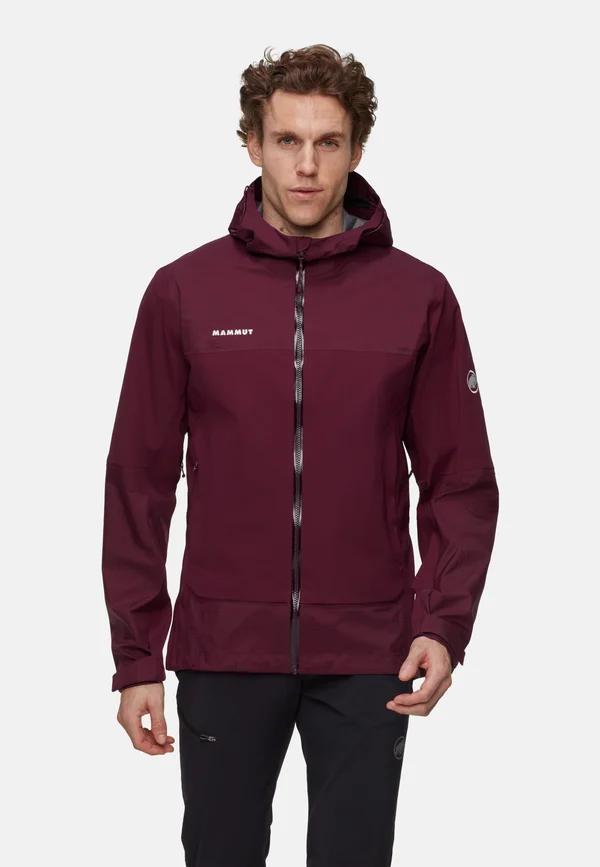 DUCAN GUIDE HS HOODED  - Hardshelljacke - vin