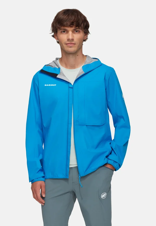 DUCAN HOODED - Hardshelljacke - glacier blue