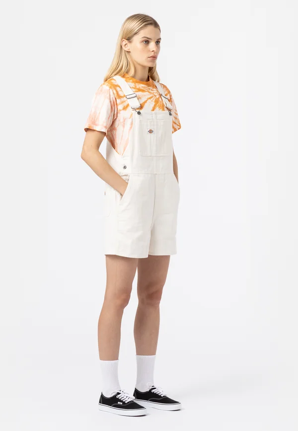 DUCK BIB  - Latzhose - stone washed cloud