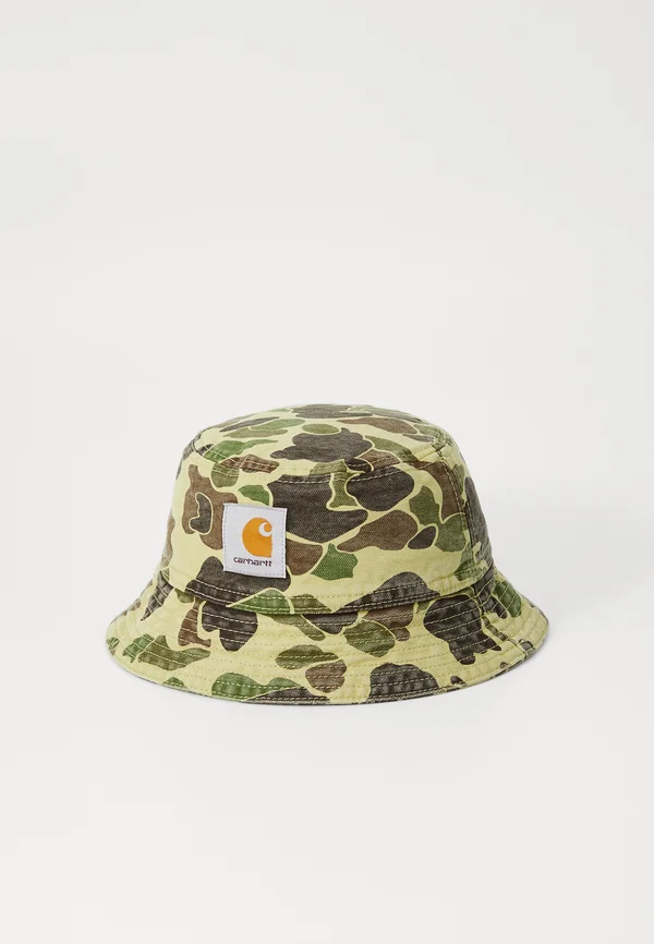 DUCK BUCKET HAT UNISEX - Hut - green stone washed