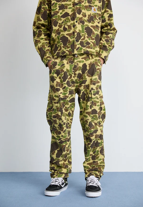 DUCK PANT - Cargohose - green