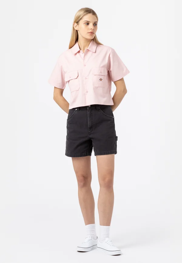 DUCK - Shorts - stone washed black