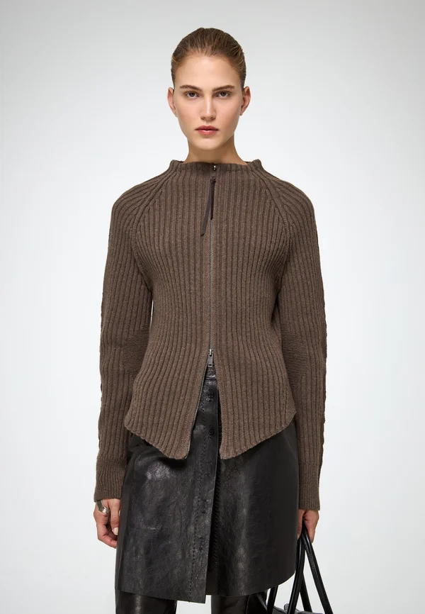DULCIE - Strickjacke - brown