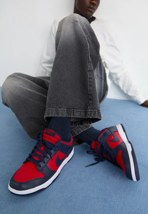DUNK LOW RETRO - Sneaker low - universal red/obsidian/white