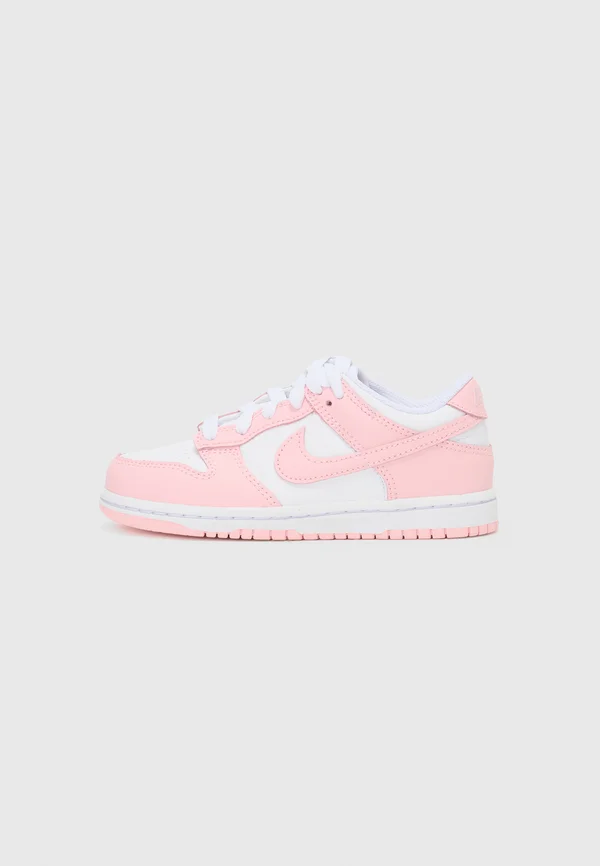 DUNK LOW UNISEX - Sneaker low - white/med soft pink/white