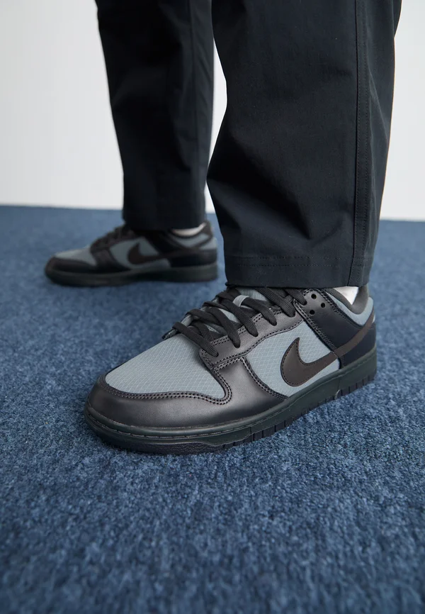 DUNK RETRO SE - Sneaker low - anthracite/black/smoke grey/anthracite/racer blue