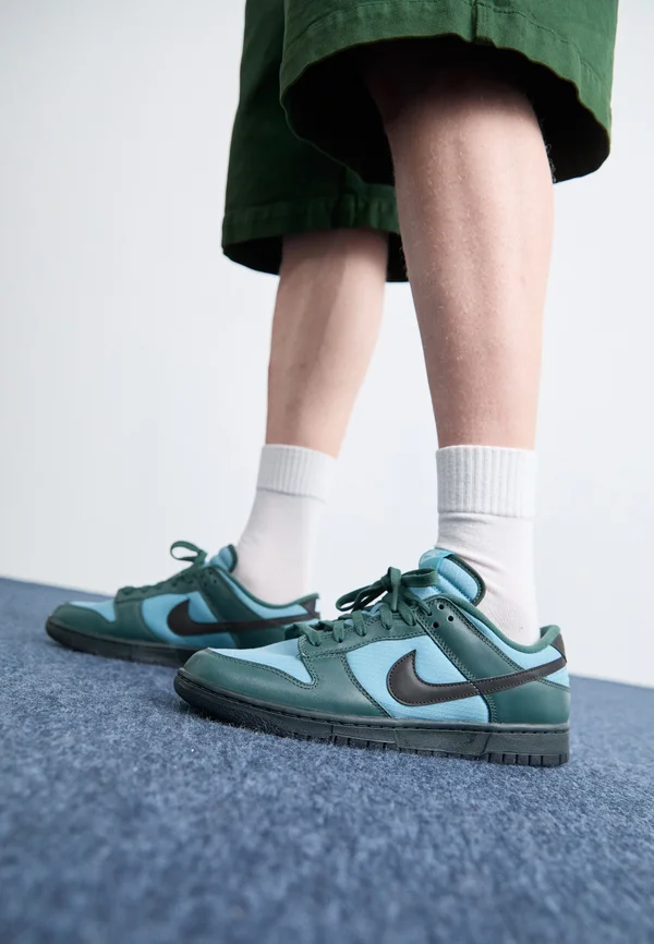 DUNK RETRO SE - Sneaker low - vintage green/black/dark stucco/anthracite/racer blue