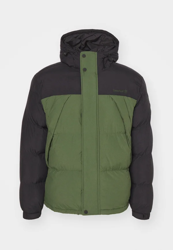 DURABLE WATER REPELLENT PUFFER JACKET - Winterjacke - black/black forest green