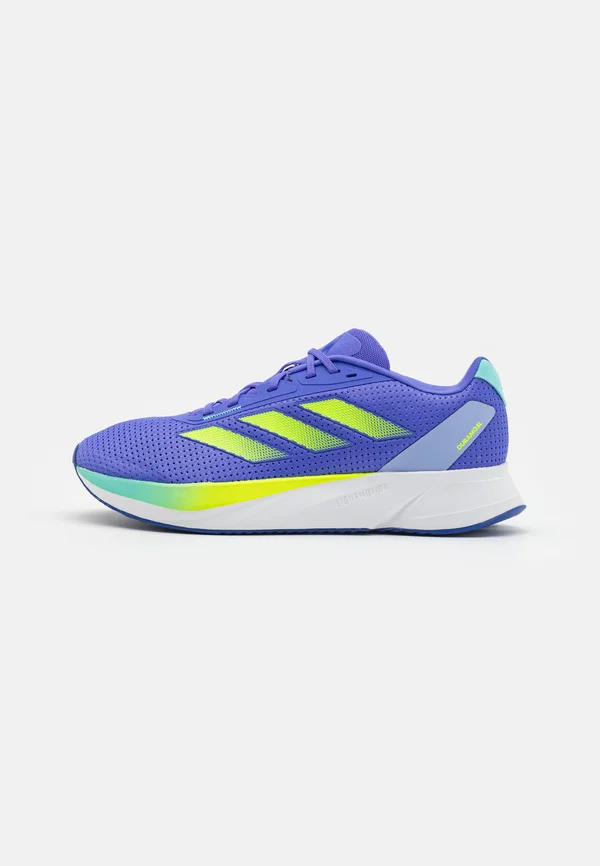 DURAMO SL - Laufschuh Straße - blue/lucid lemon/flash aqua