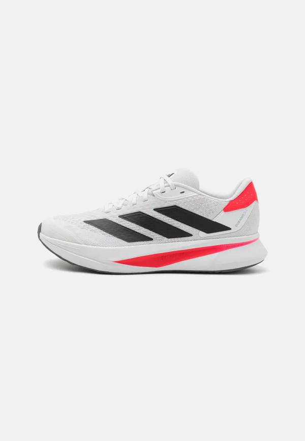 DURAMO SL - Laufschuh Straße - footwear white/core black/lucid red