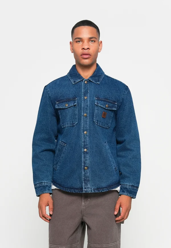 DURHAM LINED JACKET - Jeansjacke - medium wash denim
