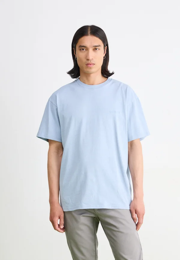 DUSTER SCRIPT - T-Shirt basic - misty sky