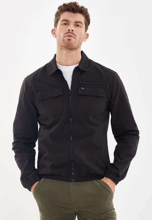E THB SHACKET CHASER - Übergangsjacke - black