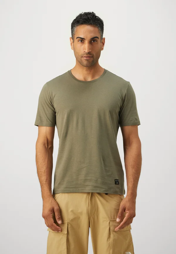 EAGLE LOGO PATCH  - T-Shirt basic - faded green