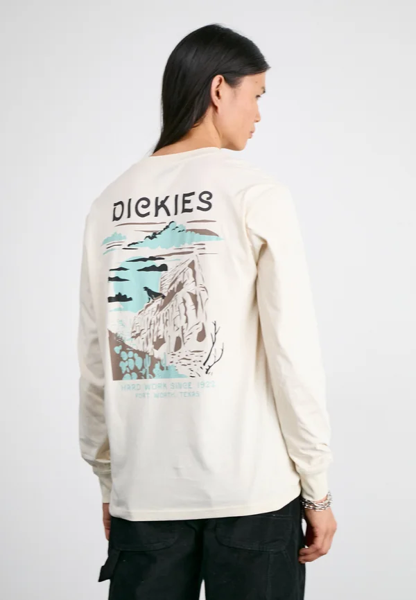 EAGLE POINT TEE - Langarmshirt - whitecap gray