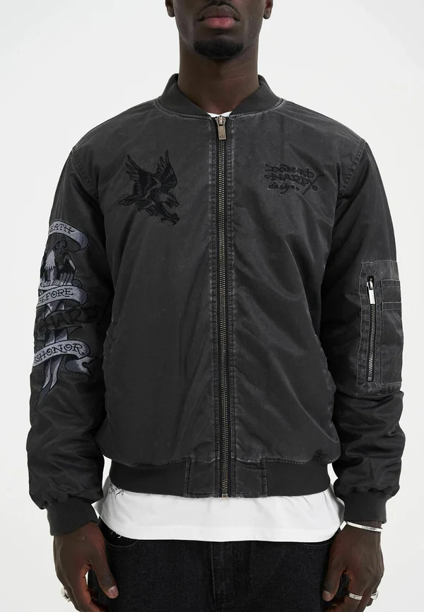 EAGLE VARSITY - Bomberjacke - black