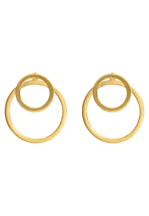 EAR JACKET 2 -IN -1 - Ohrringe - goldfarben