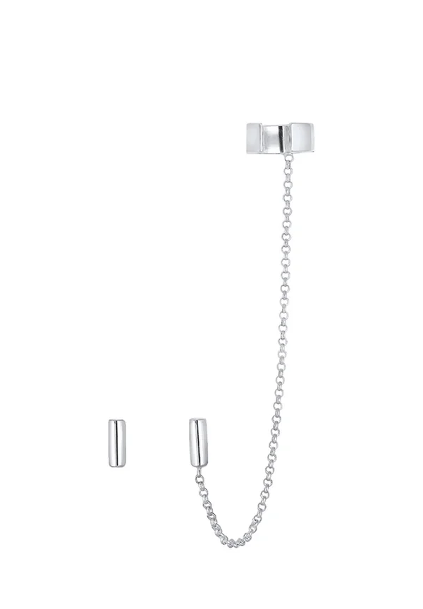 EARCUFF  - Ohrringe - silver-coloured