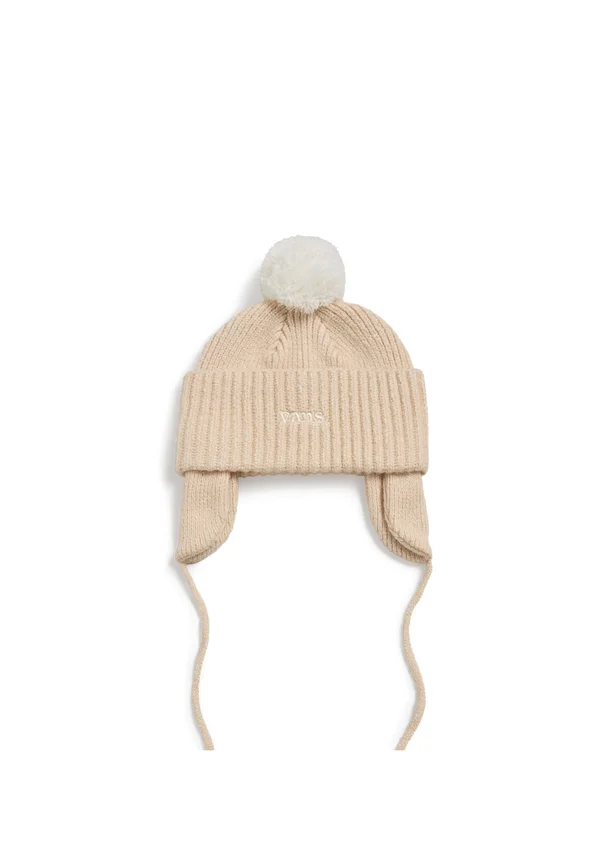 EARFLAP POM  - Mütze - marshmallow