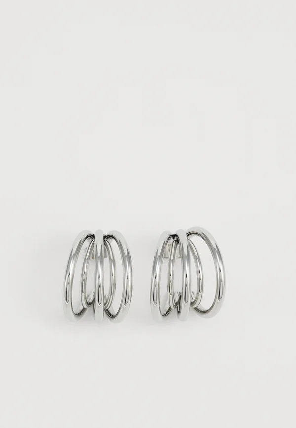 EARRINGS ESSENTIAL - Ohrringe - silver-coloured
