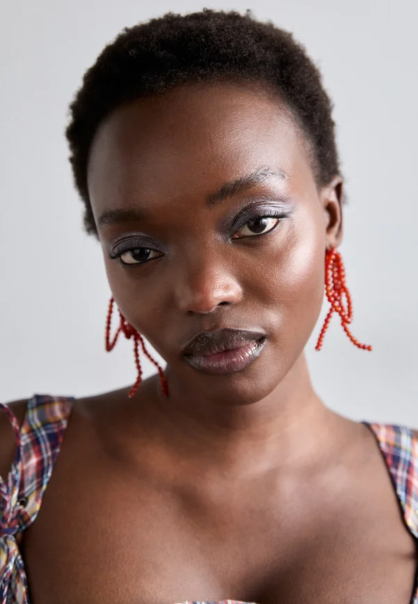 EARRINGS - Ohrringe - red