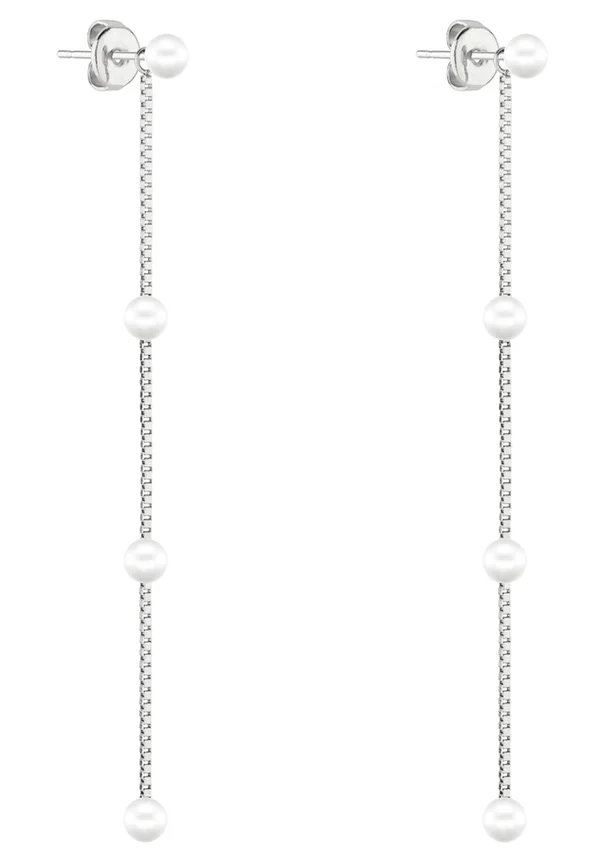 EARRINGS - Ohrringe - silver-coloured