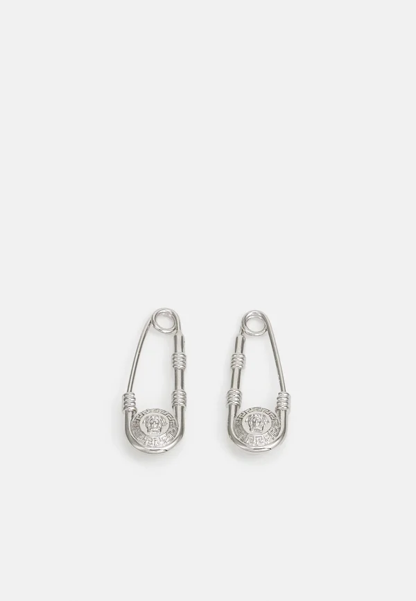 EARRINGS UNISEX - Ohrringe - silver-coloured