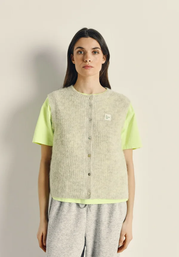 EAST - Strickjacke - poudreuse chine