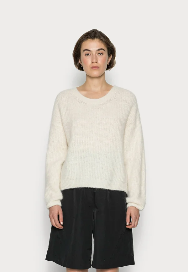EAST - Strickpullover - mother of pearl melange