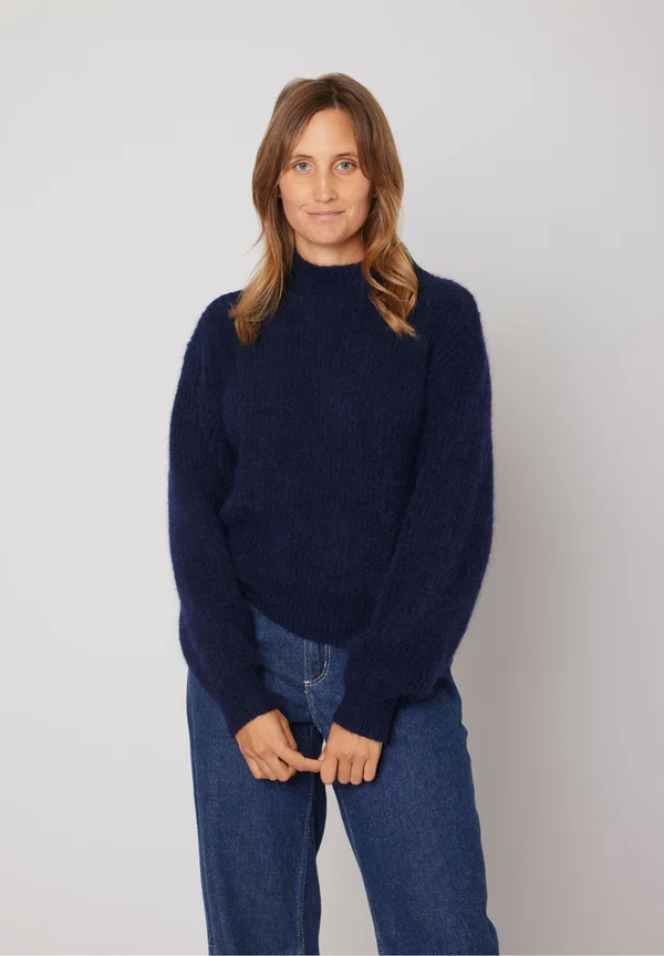 EAST - Strickpullover - navy chine