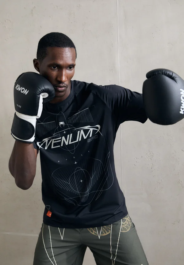 ECLIPSE DRY TECH - T-Shirt print - black/ivory