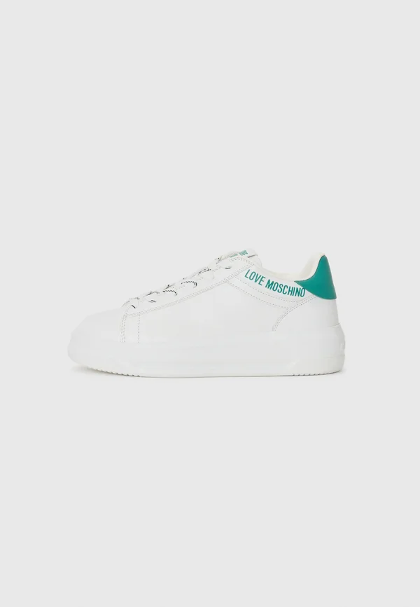 ECLIPSE - Sneaker low - white/emerald green