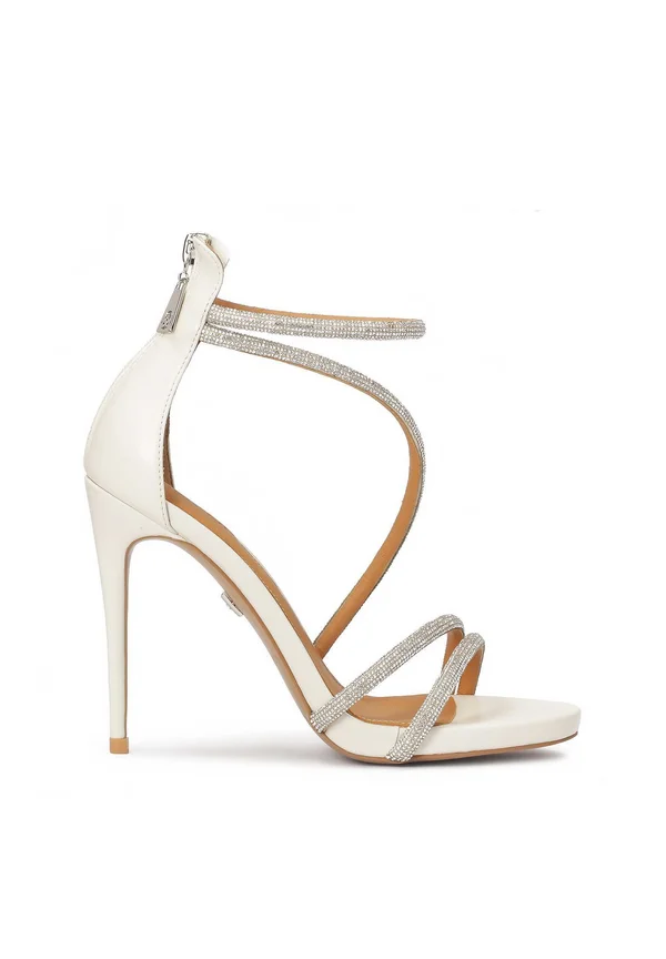 EDDA - High Heel Sandalette - off white