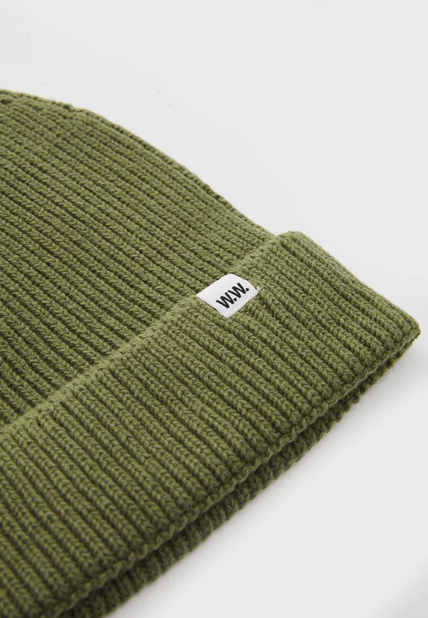 EDDIE BEANIE UNISEX - Mütze - deep lichen green