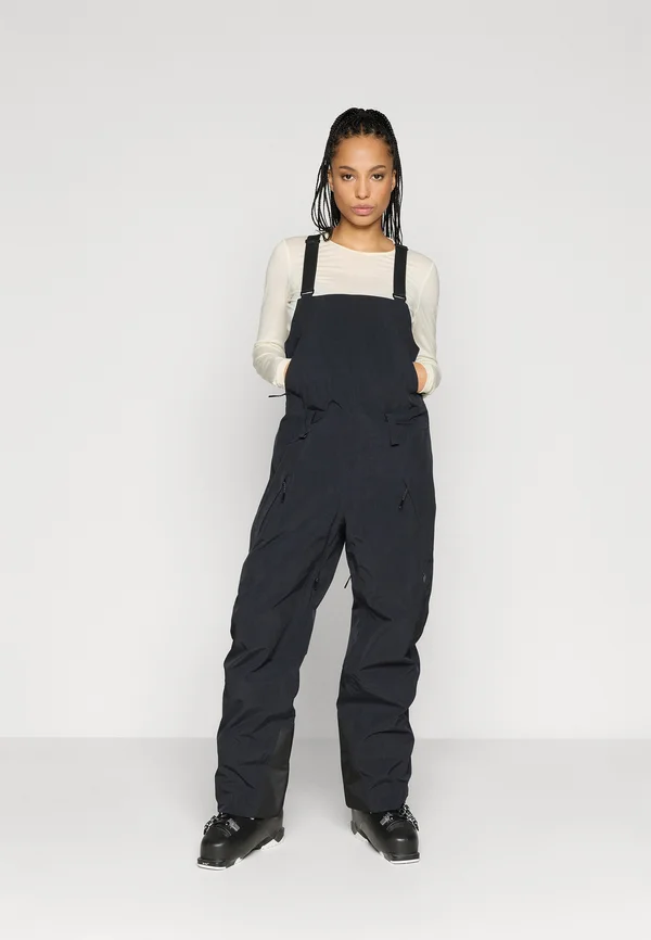 EDGE BIB PANTS - Skihose - black