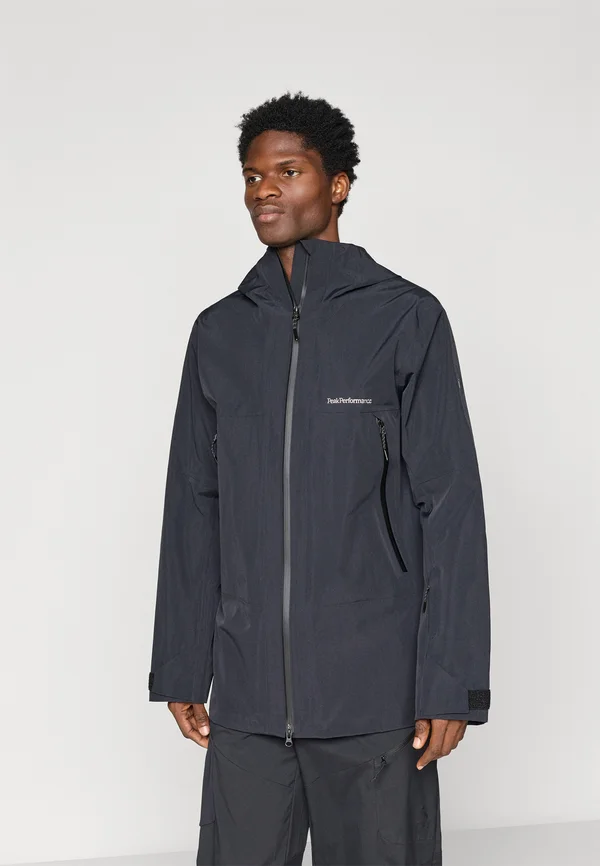 EDGE JACKET - Hardshelljacke - black