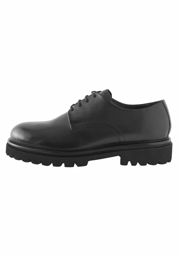 EDIT LEATHER CLEATED DERBY SHOES.  - REGULAR FIT - Business-Schnürer - black