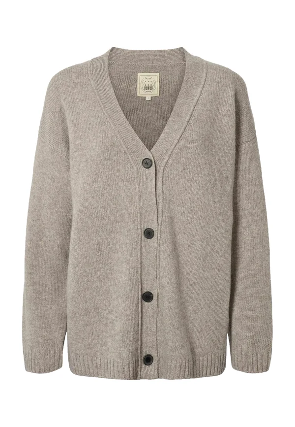 EDITH - Strickjacke - stone grey