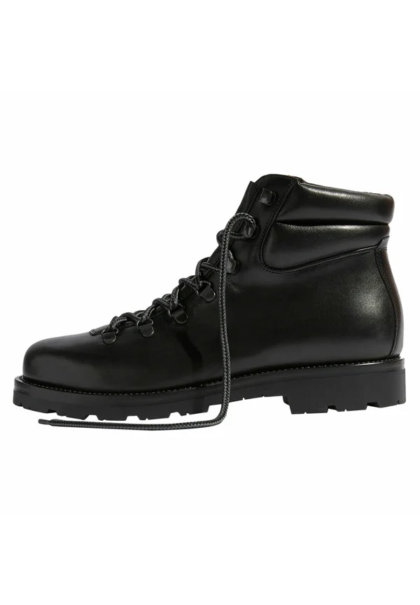 EDMUND CHESTNUT - Schnürstiefelette - black
