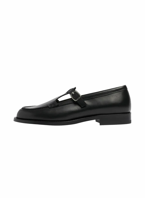 EDNA - Slipper - black calf