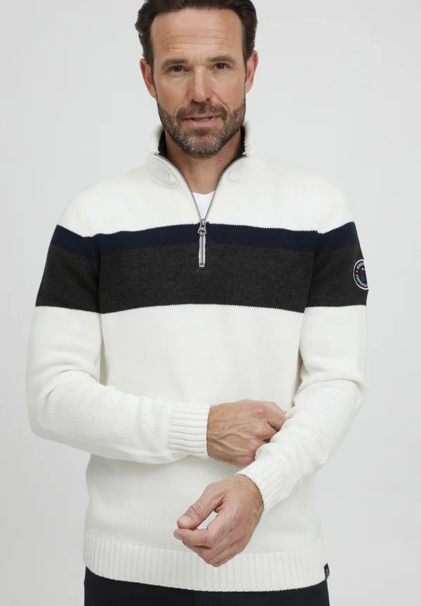 EDVIN - Strickpullover - cloud dancer