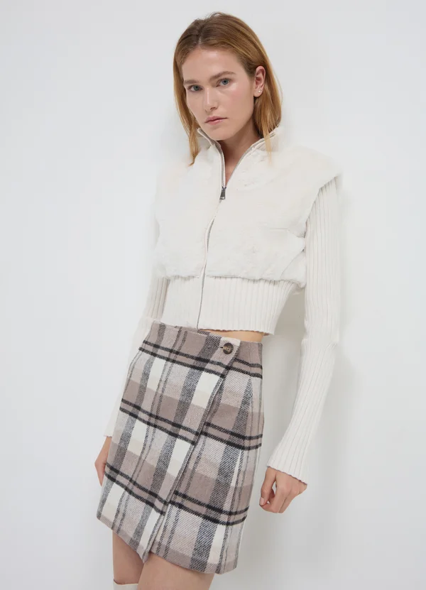 EFFETTO - Strickjacke - gesso